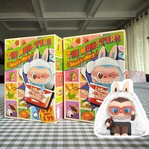 Authentic The Monsters (Labubu) Wacky Mart Blind Box - Onigiri